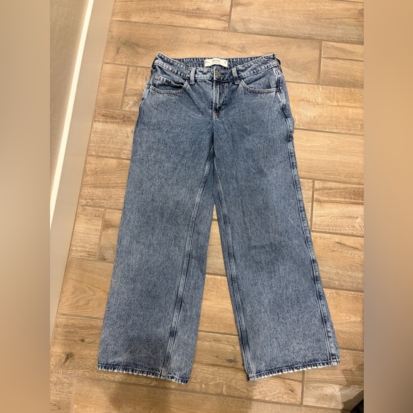 Hollister Denim - Hollister Low Rise Baggy Wide Leg Women's Jeans size 27 short
